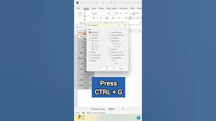 Excel Tips #short #shorts #shortvideo #shortsvideo #youtube #youtubeshorts #viral #viralvideo #yt