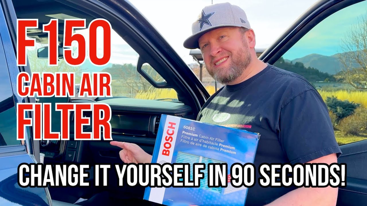 ⚡️Ford Lightning - Tips & Tricks - 🧐How to change your Cabin Air Filter in your F150! - It's So Easy