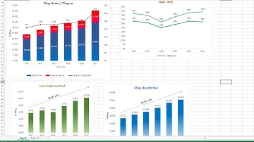 Tạo các biểu đồ phân tích kết quả kinh doanh trên Excel