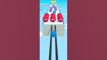 Max Level Ball Run 2048 All Levels Android,ios Gameplay Walkthrough Part 8 #shorts