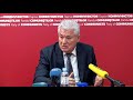 Briefing susținut de președintele PCRM, Vladimir Voronin, cu tema „Evenimente or...