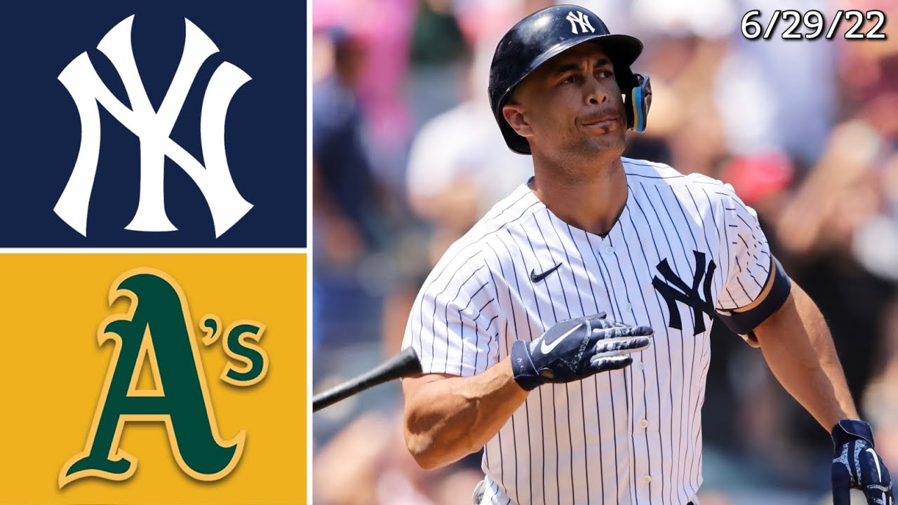 New York Yankees Vs. Oakland Athletics | Game Highlights | 6/29/22