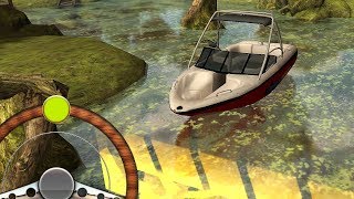 Swamp Boat 3D River Sports Fast Parking Race Game(Fen Runner) screenshot 3