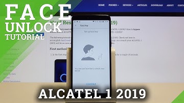 How to Set Up Face Unlock in Alcatel 1 2019 – Change Locking Method