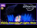 Disney Cascade of Lights Night Show at Paris ✨