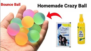 How to make bouncing ball using shampoo and glue #stressball