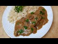 بيكاتا باللحم و المشروم خطيرررررررره 