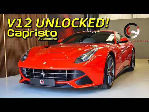 Unlocking The TRUE Ferrari F12 V12 Sound! (Capristo Valve Module)