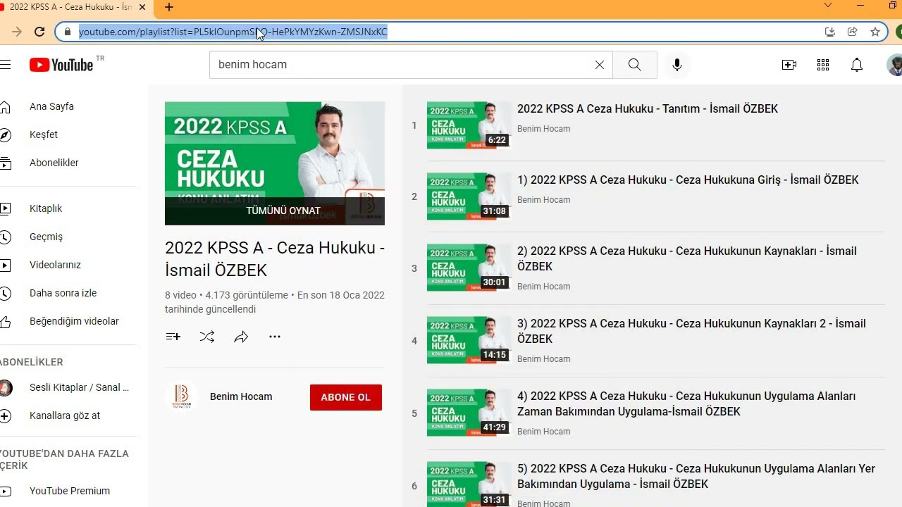YOUTUBE VİDEO LİSTESİ İNDİRME PROGRAMI 4K VİDEO