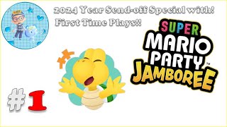 MrKiddyKung's 2024 Year Send-off Special with First Time Playing Super Mario Party Jamboree! Part1