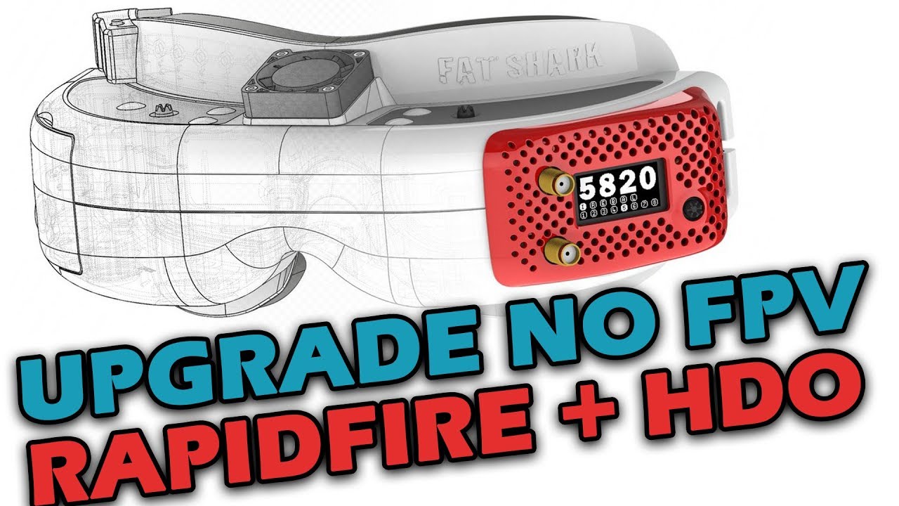 RapidFire - Modulo para óculos FPV da FatShark - YouTube