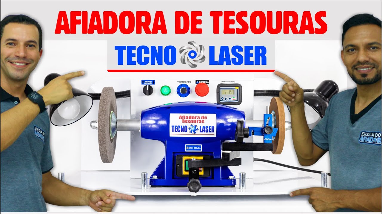 ATUALIZAÇÃO AFIADORA DE TESOURAS TECNO LASER