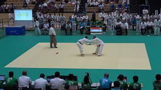 2018IH 男子柔道個人60kg級 1回戦 薬丸 萩（山口県） 対 田中 東海大福岡（福岡県）