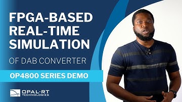 OP4800 Series Demo: FPGA-based Real-Time Simulation of Dual-Active Bridge (DAB) Converter