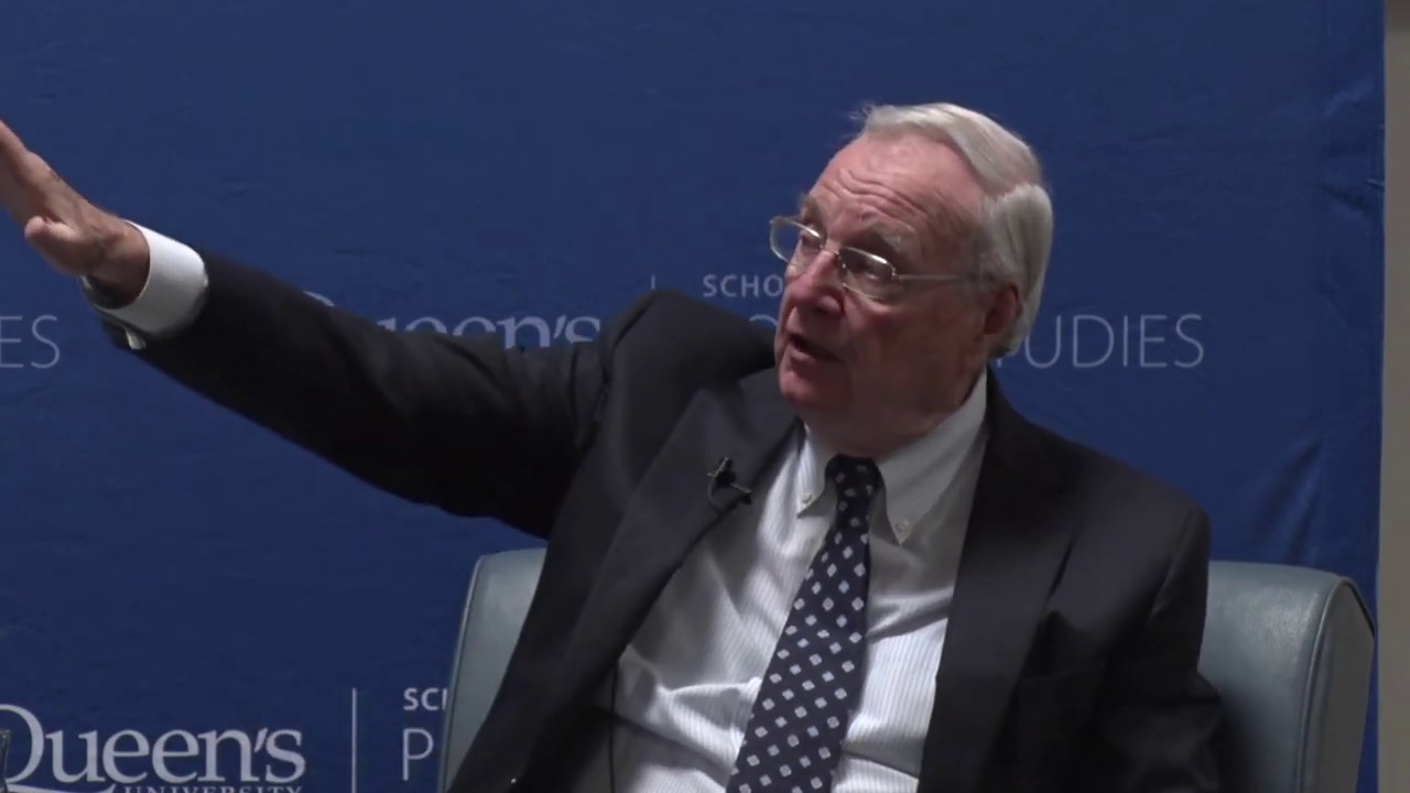 Rt. Hon. Paul Martin - Queen's University Tom Courchene Distinguished Speaker 2019