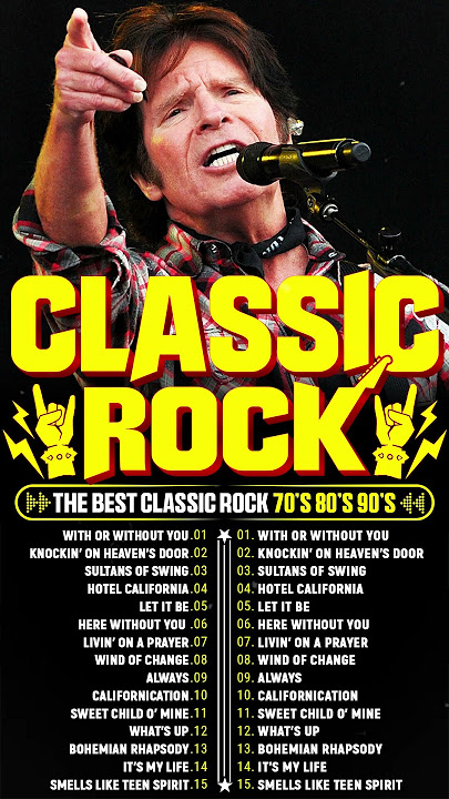 Classic Rock 70s 80s 90s Full Album #classicrocksong #classicrockplaylist #classicrock70s80s