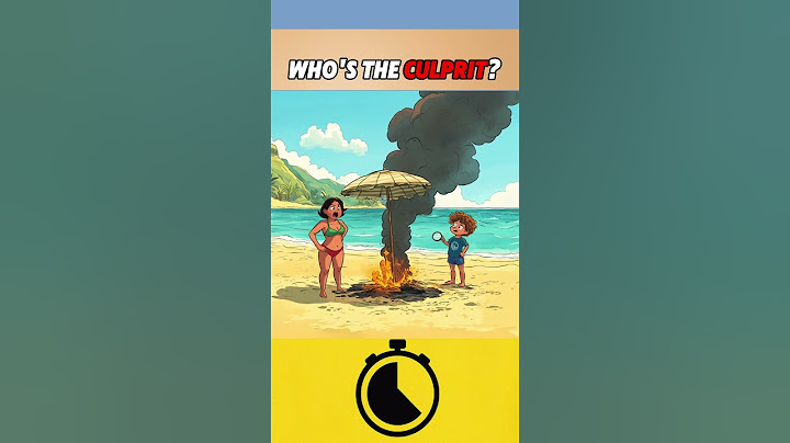 Who is the culprit #puzzle #quiz #quizgames
