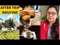 7 AM MORNING ROUTINE | POST TRIP ROUTINE | VLOGMAS VLOG 13