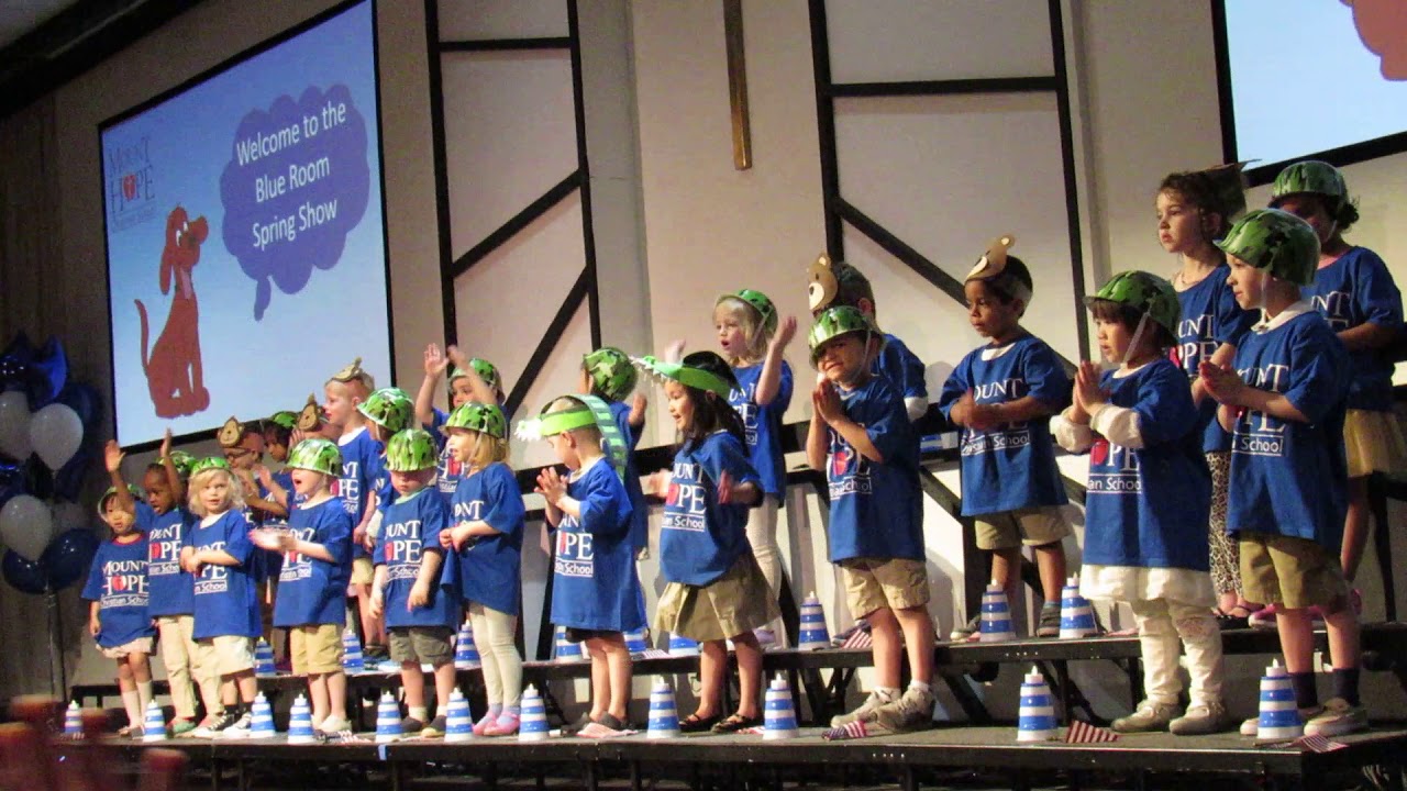 Mount Hope Christian School Blue Room Spring Program 2019Matteo YouTube