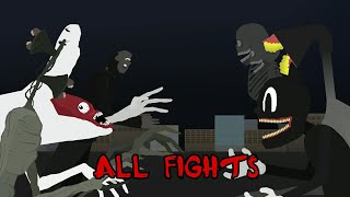 All Trevor Henderson Fights +Extra Clips | StickNodes Animation HAPPY NEW YEAR 2021!