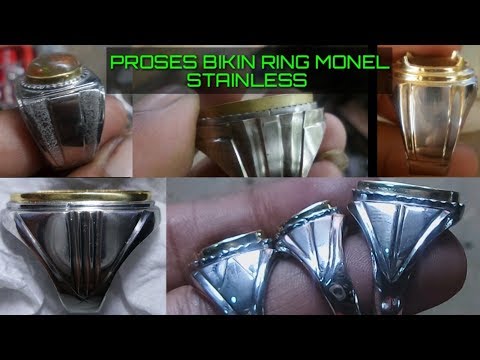 cincin tengkorak cocok untuk pria model terbaru tahun 2020 2021 cincin tengkorak batu permata merah . 