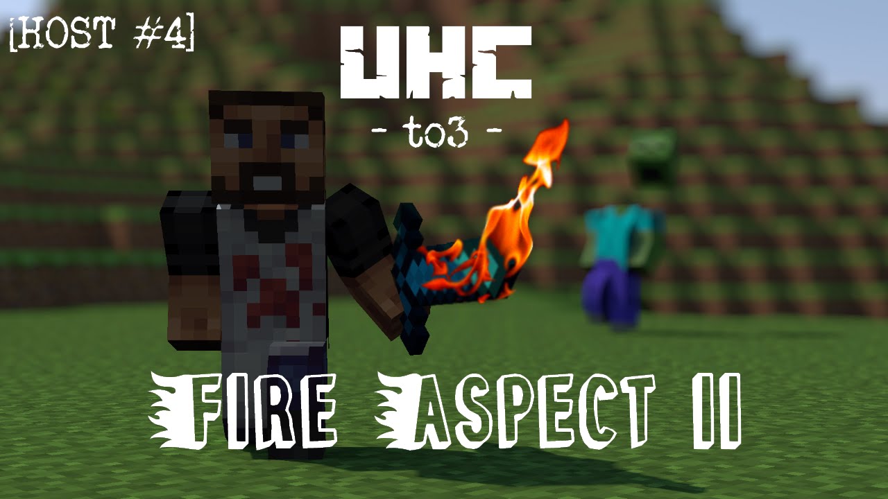 UHC HOST #4 - FIRE ASPECT 2 - Uhc run 3v3 - YouTube