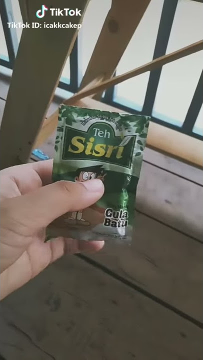 Cara merokok pake teh sisri gula batu