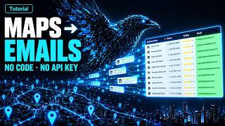 How to Scrape Google Maps Leads with Emails, No Code, No API Key