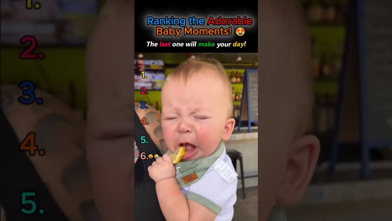 Ranking the adorable baby moments that broke the internet🏆