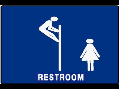 Toilet Sign Animation (hilarious) - YouTube