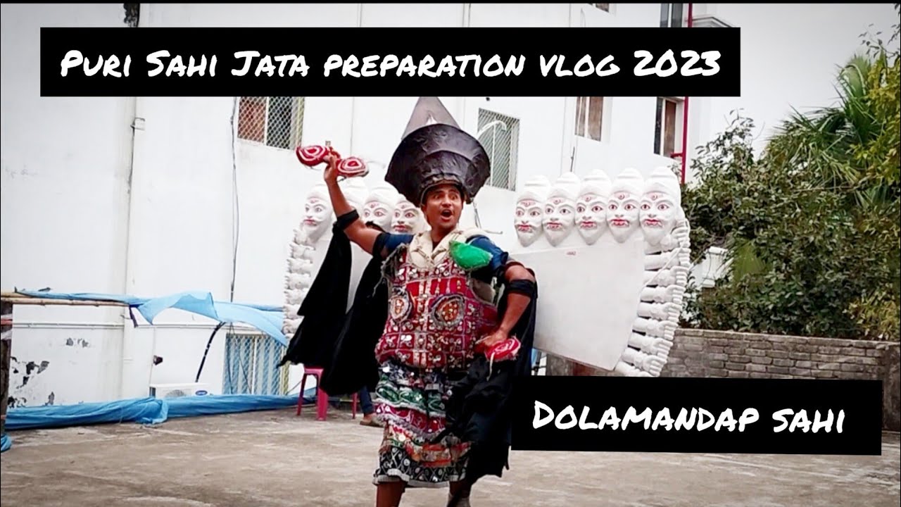 Puri Sahi Jata preparation vlog 2023 || Dolamandap sahi || Puri Sahi Jata 2023