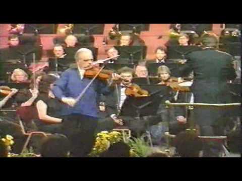 Oscar Shumsky - Brahms Violin Concerto (part 1 of 5)