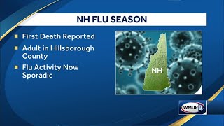NH flu update: Season's first death reported