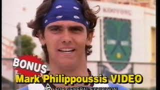 Mark Philippoussis Tennis Trainer 1997 Australian Tv Commercial