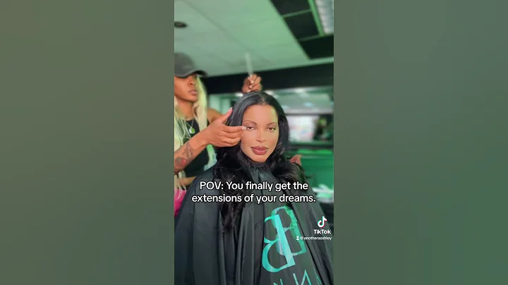 Keratin bond extensions #hairextensions #ktips #keratinbonds