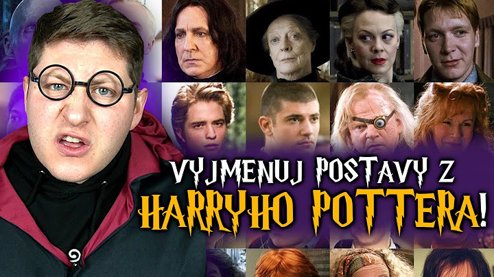 Vyjmenuju všechny postavy z Harryho Pottera? (2.pokus)