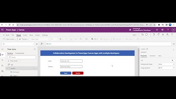 Collaborative Development in PowerApps Canvas Apps with multiple developers