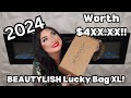 Beautylish lucky bag xl 2024 unboxing  damaged products value luxury makeup