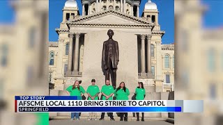 ISU students rally for striking workers with walkout