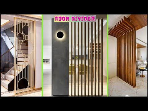 Video: Decorative wooden partitions for space zoning