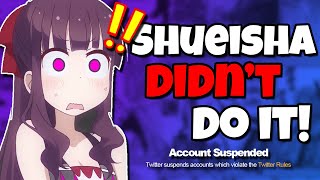 SHUEISHA DIDN'T DO IT! (Suspending Twitter Accounts) Profile
