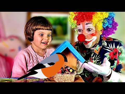 Как лепить птиц, сделать кормушку и чем кормить?🔥🚀