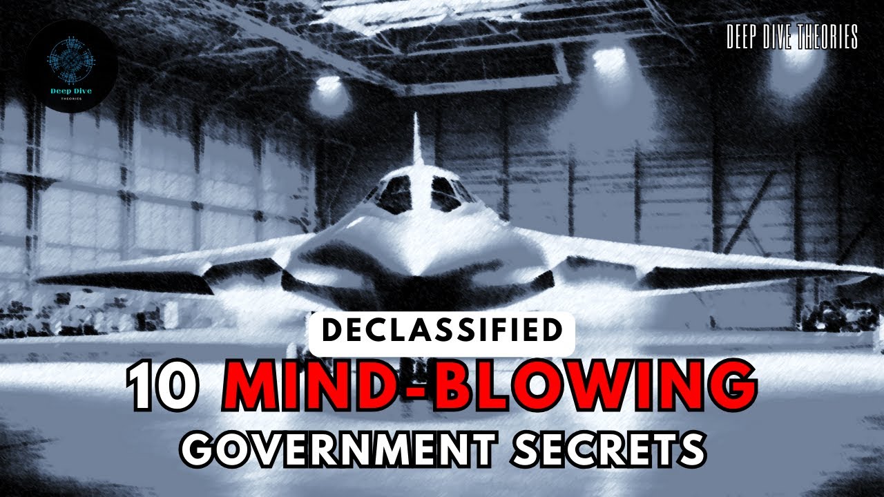 10 MINDBLOWING Government Secrets REVEALED DECLASSIFIED YouTube