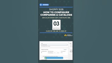 Only 3 more days until the Shopify Webinar - signup