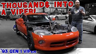 The scary costs of owning an American Supercar. CAR WIZARD does major repairs on Gen 1 Dodge Viper