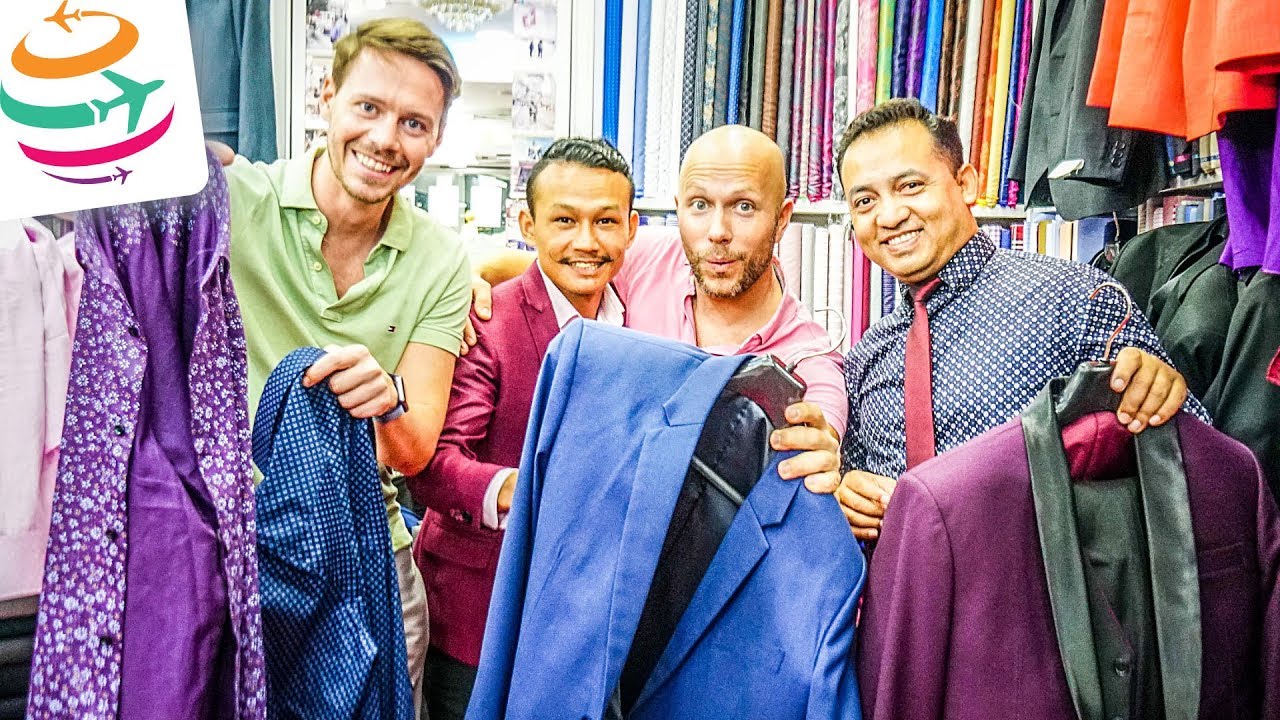 So Lasst Man Anzuge Hemden Beim Schneider In Bangkok Machen Yourtravel Tv Youtube