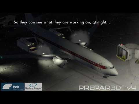 FSDT KCLT P3D4 Preview