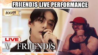 'FRI(END)S' [LIVE] 라이브로 듣는 뷔의 감미로운 고백, 'FRI(END)S' by W Korea | Shiki Reaction