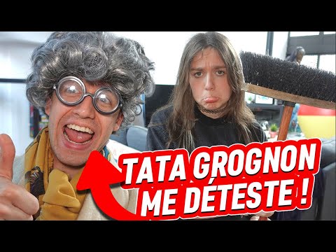 TATA GROGNON DÉCIDE A LA MAISON ! ELLE PREND MA CHAMBRE ! - PINK LILY