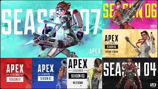 Apex Legends All Season 1 - 7 Trailers & New Heroes